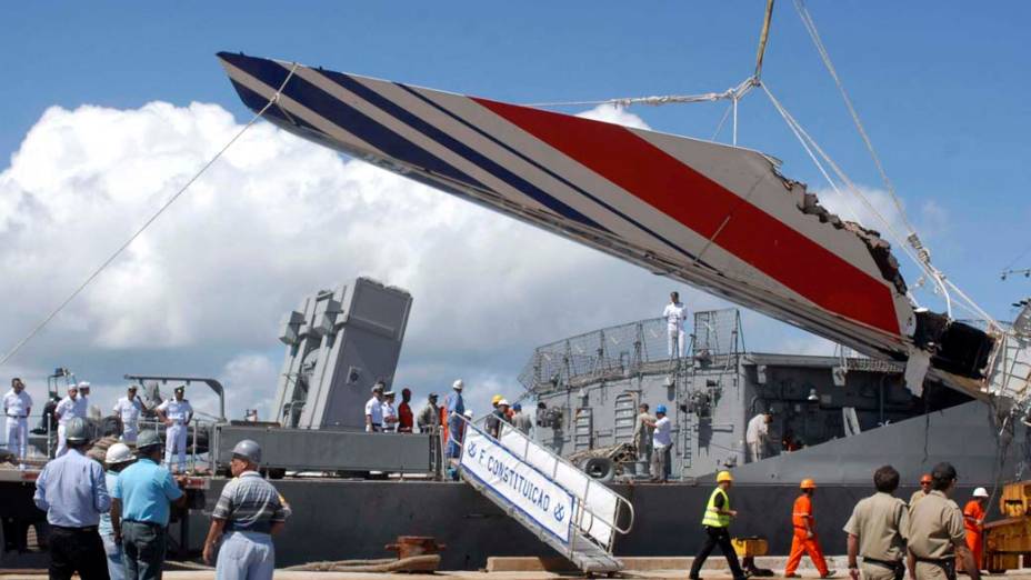 Destroços do voo 447 da Air France encontrados em 2009