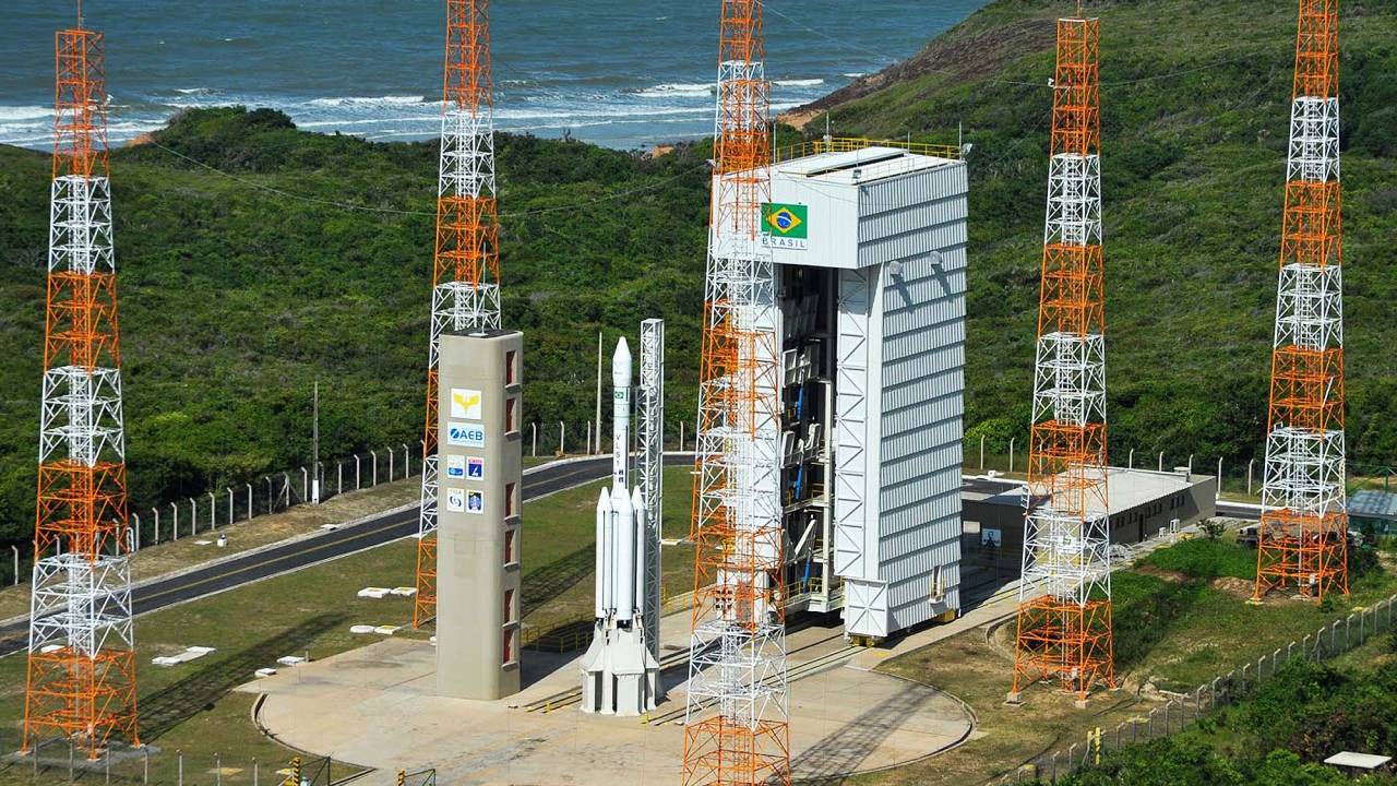 Base de Alcântara, no Maranhão