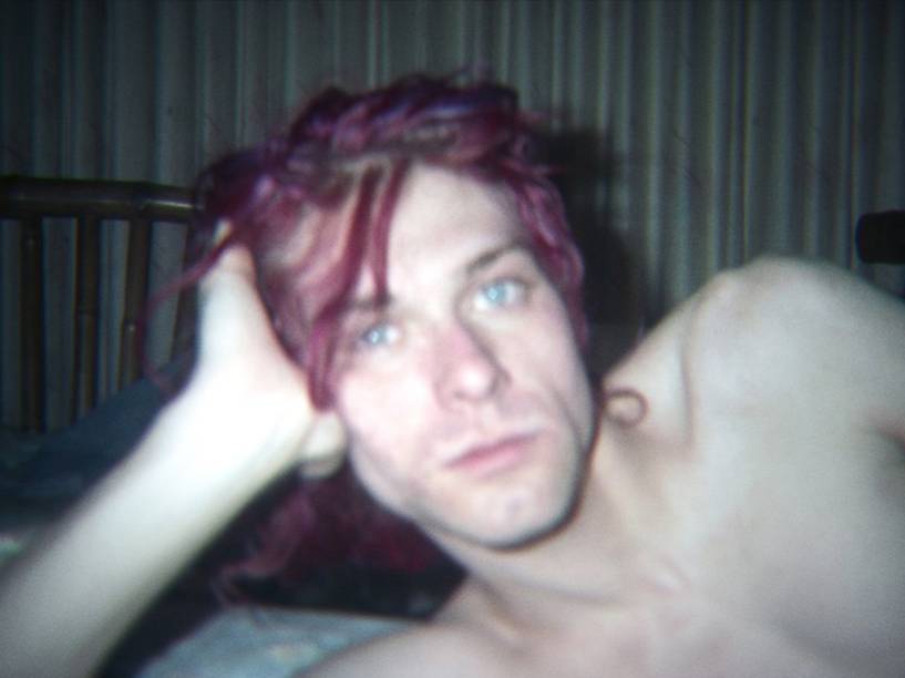 Kurt Cobain no documentário Montage of Heck Kurt Cobain no documentário Montage of Heck