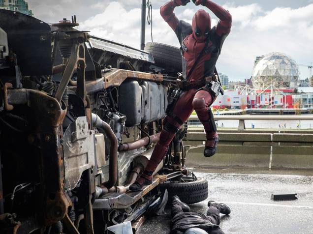 Ryan Reynolds é o personagem Deadpool Ryan Reynolds é o personagem Deadpool