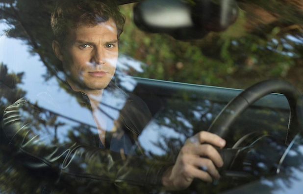 O ator Jamie Dornan como o personagem Christian Grey, em Cinquenta Tons de Cinza O ator Jamie Dornan como o personagem Christian Grey, em Cinquenta Tons de Cinza