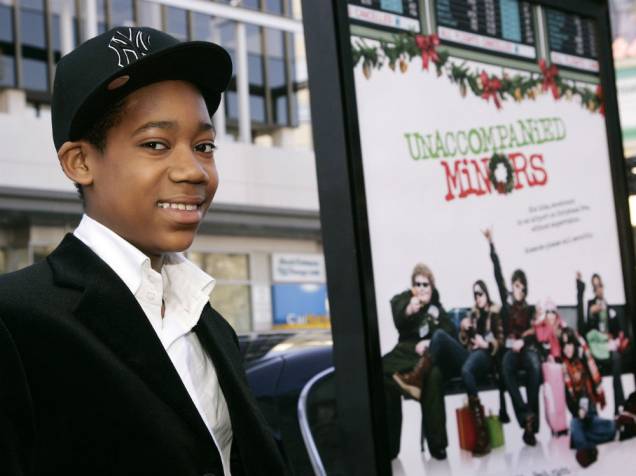 Tyler James Williams na premiere do filme Menores Desacompanhados, em 2006 Tyler James Williams na premiere do filme Menores Desacompanhados, em 2006