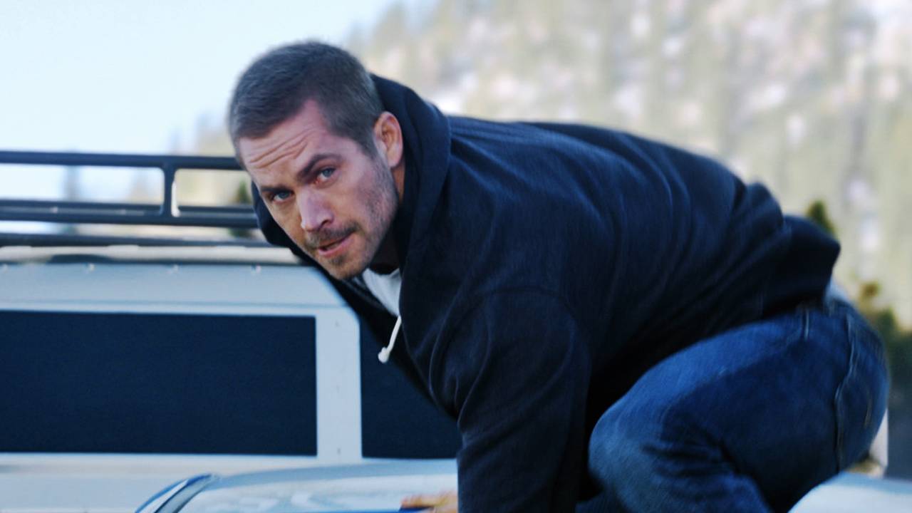 Paul Walker em cena de 'Velozes e Furiosos 7'