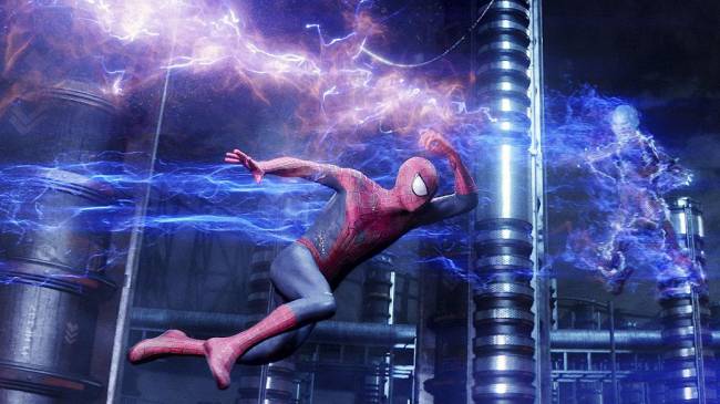 Cena do filme 'O Espetacular Homem-Aranha 2: A Ameaça de Electro'