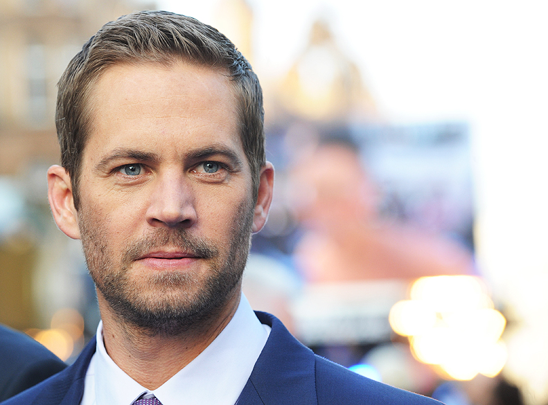 Ator Paul Walker durante estreia mundial do filme Velozes e Furiosos 6, em maio de 2013, em Londres, Inglaterra