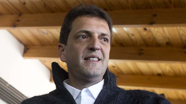 O político argentino Sergio Massa