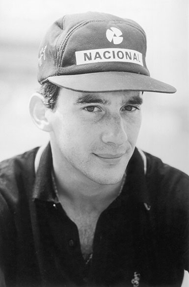Ayrton Senna em 1985 Ayrton Senna em 1985