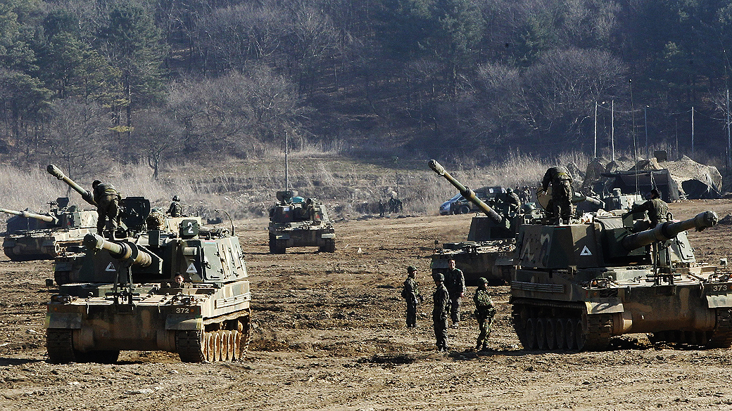 Coreia do Sul acusa Coreia do Norte de ‘violar armistício’ após explosão de mina na fronteira