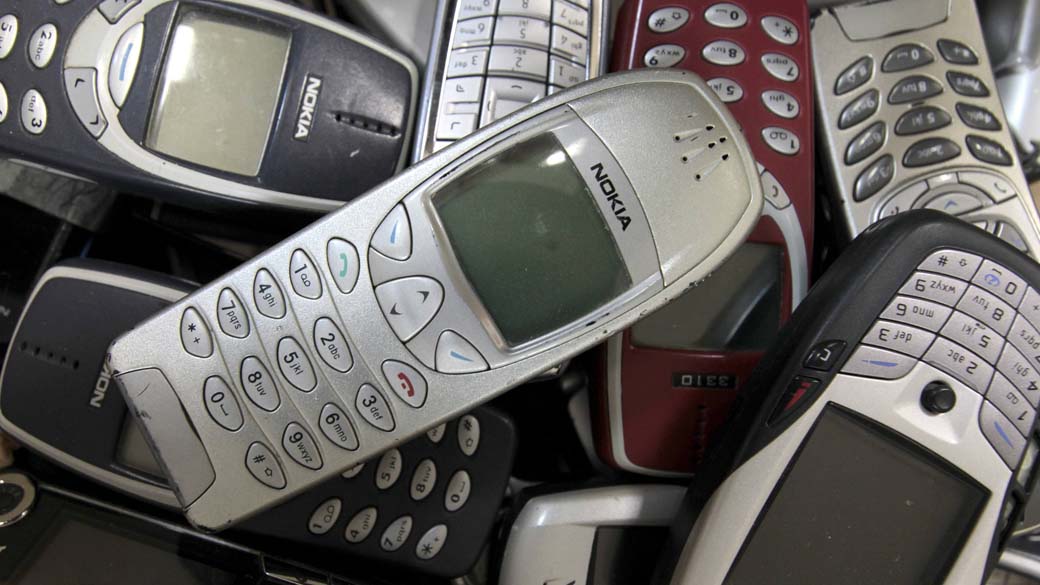 Modelos antigos de celulares