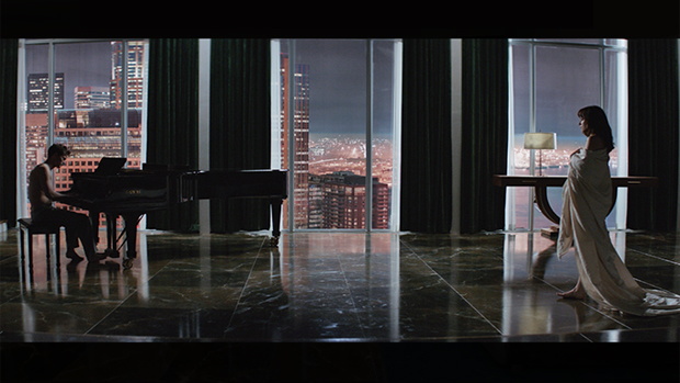 O apartamento de Christian Grey no filme Cinquenta Tons de Cinza O apartamento de Christian Grey no filme Cinquenta Tons de Cinza