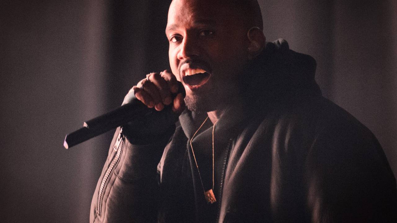 O rapper Kanye West