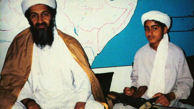 Osama bin Laden em esconderijo no Afeganist&atilde;o