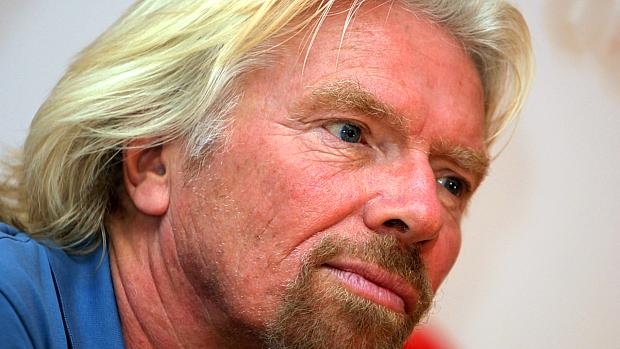 Richard Branson, fundador e CEO da Virgin Galactic