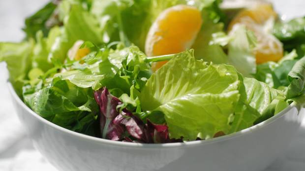 Vegetais folhas verdes