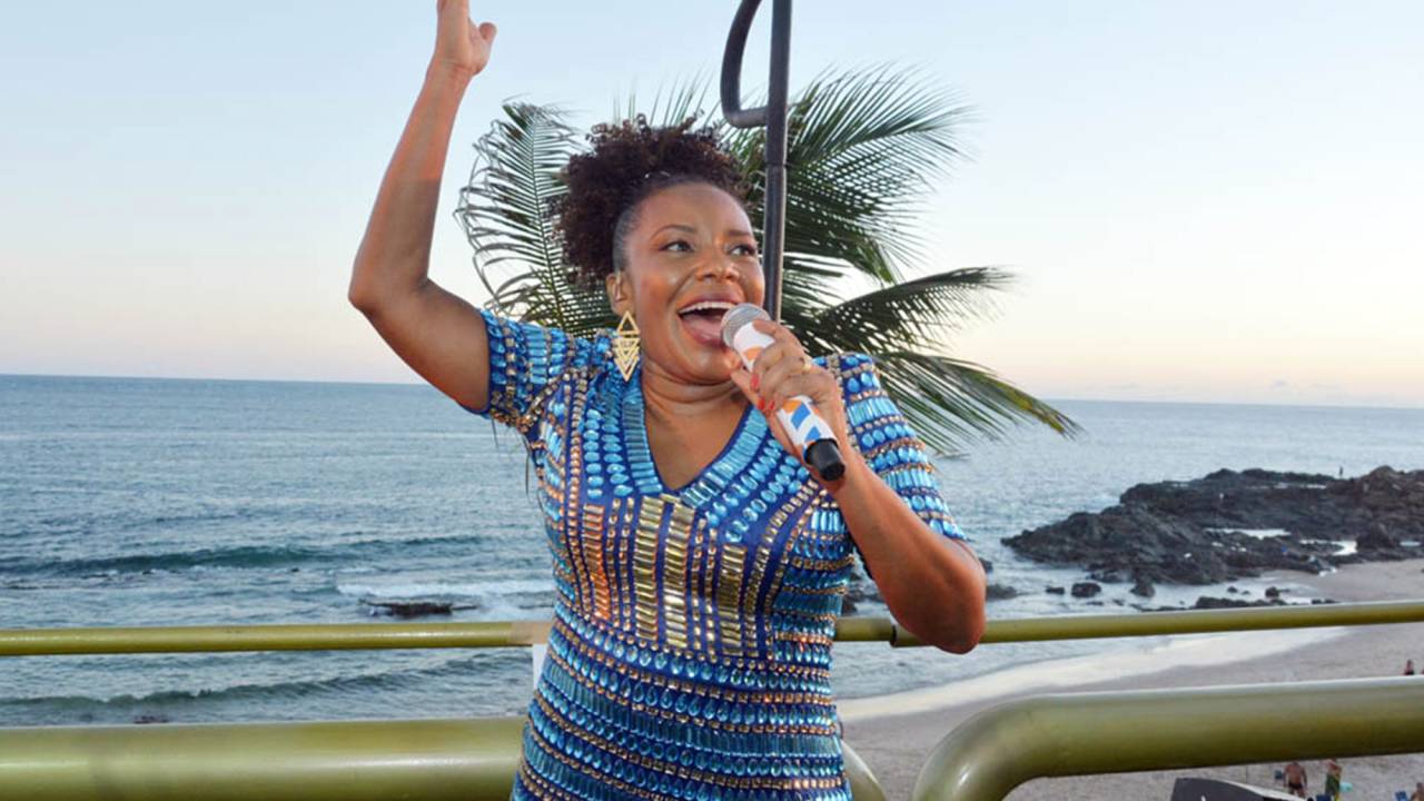 Margareth Menezes em Salvador