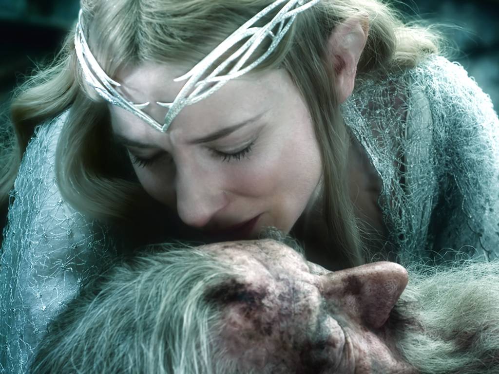 Cena do filme O Hobbit: A Batalha dos Cinco Ex&eacute;rcitos