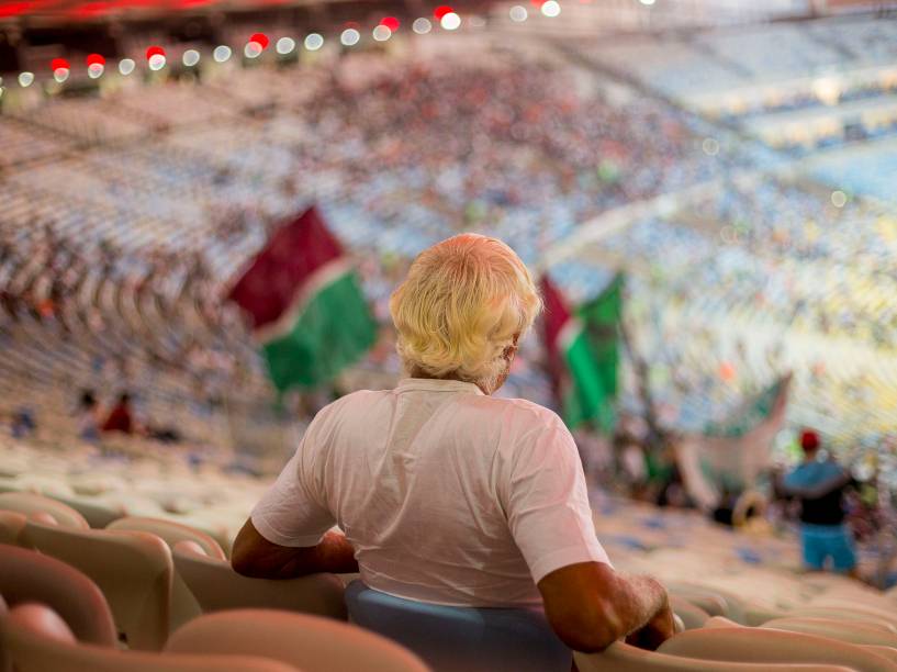 Um ano após a Copa do Mundo, Estádio do Maracanã recebe clássico entre Flamengo e Fluminense Um ano após a Copa do Mundo, Estádio do Maracanã recebe clássico entre Flamengo e Fluminense