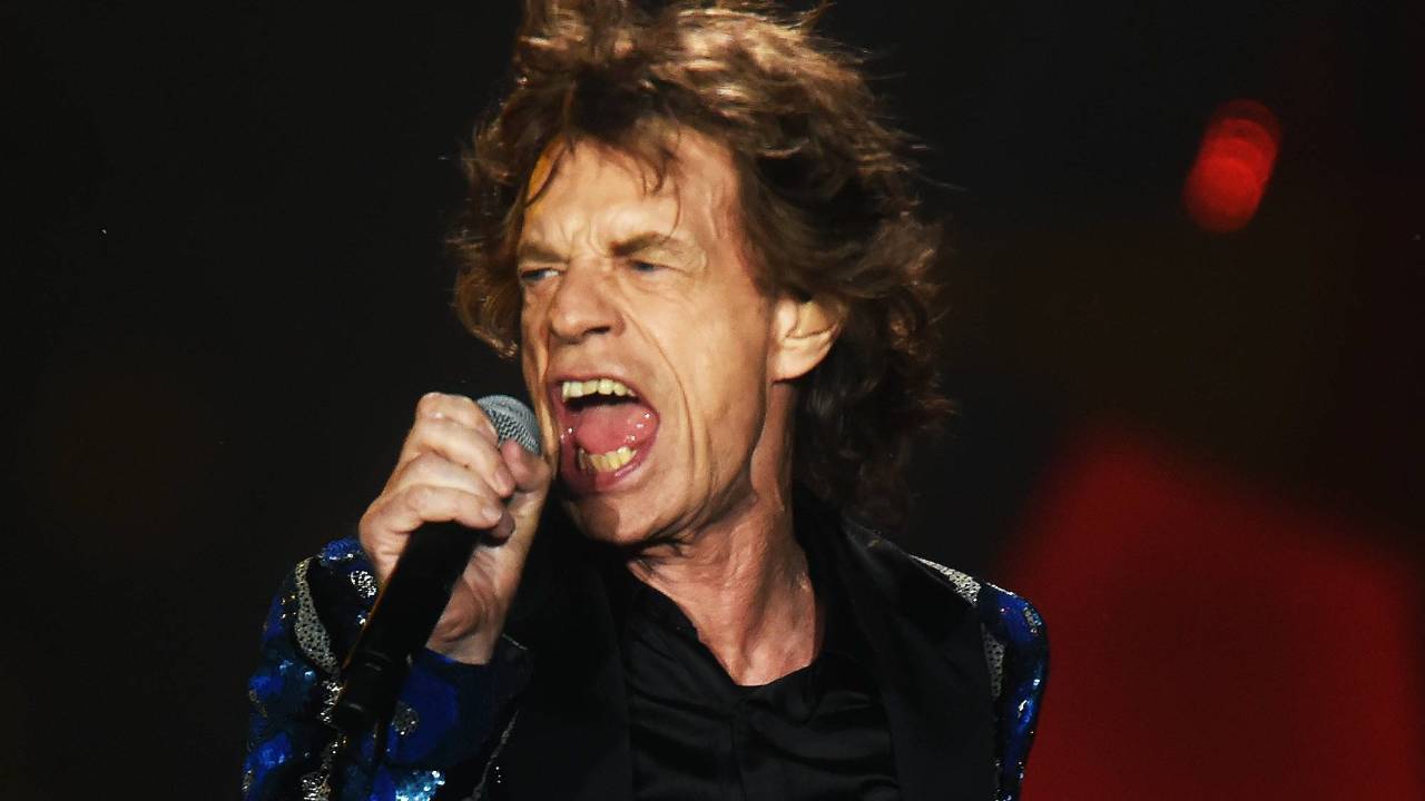O vocalista Mick Jagger da banda inglesa Rolling Stones se apresenta na noite desta quarta (24), no Morumbi, em São Paulo