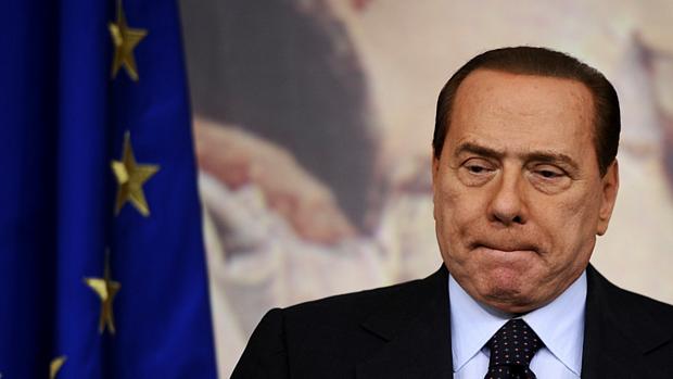 Silvio Berlusconi, primeiro-ministro italiano
