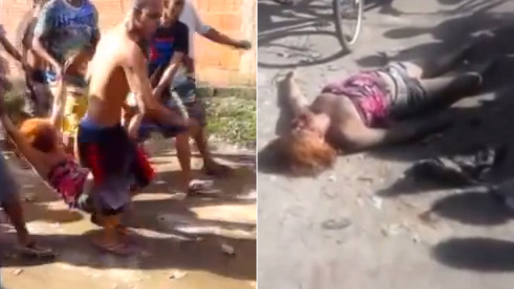 Mulher agredida no sábado pelos moradores do bairro, após suspeita de prática de magia negra em Guarujá, morreu na manhã desta segunda-feira