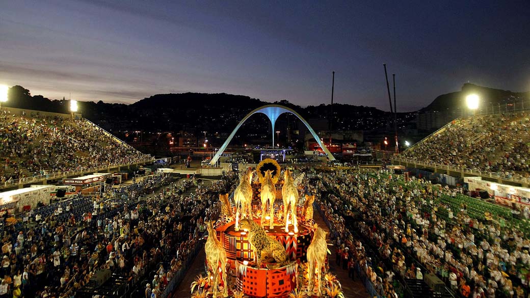 Desfile da Vila Isabel, no Rio de Janeiro