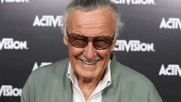 Stan Lee durante a festa da Activision na E3 Stan Lee durante a festa da Activision na E3