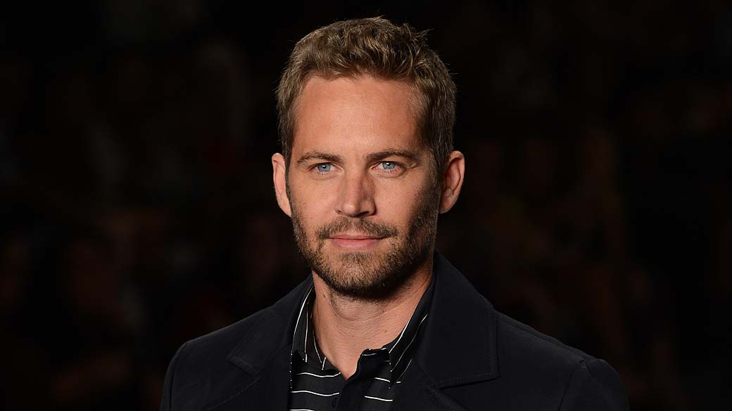 O ator Paul Walker no desfile da Colcci durante a SPFW