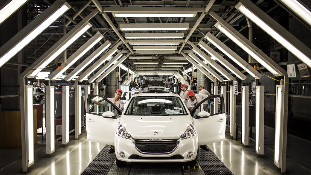 Montadora da Peugeot Citroën, na cidade de Porto Real (RJ)