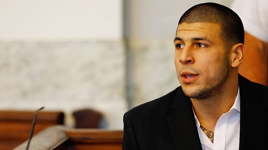 Aaron Hernandez, jogador de futebol americano