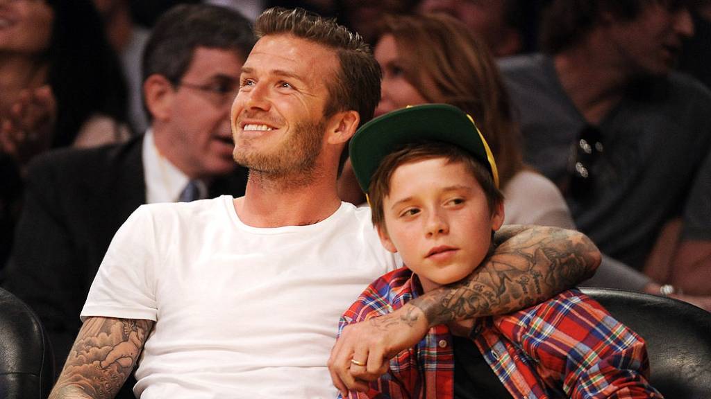 A provocação de filho de David Beckham à família