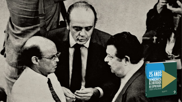 SALVADORES - Os constituintes Dornelles, José Serra e Delfim Netto salvaram o texto do naufrágio em seus capítulos econômicos