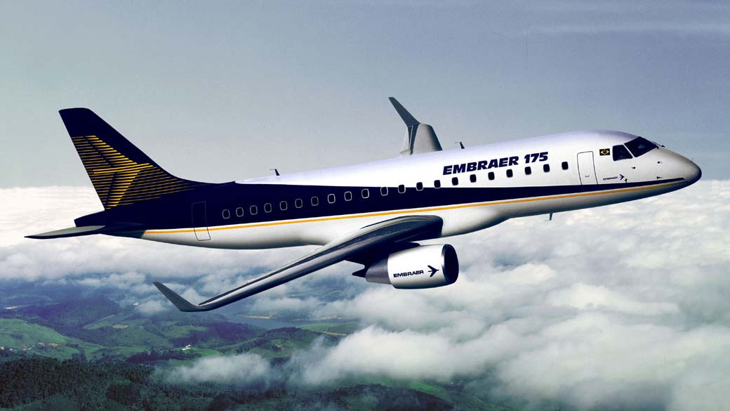 Jato 175 da Embraer