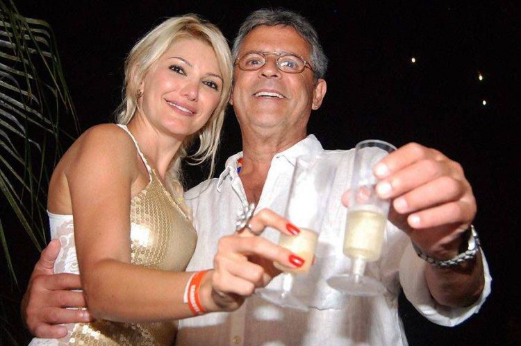 Antonia Fontenelle e Marcos Paulo