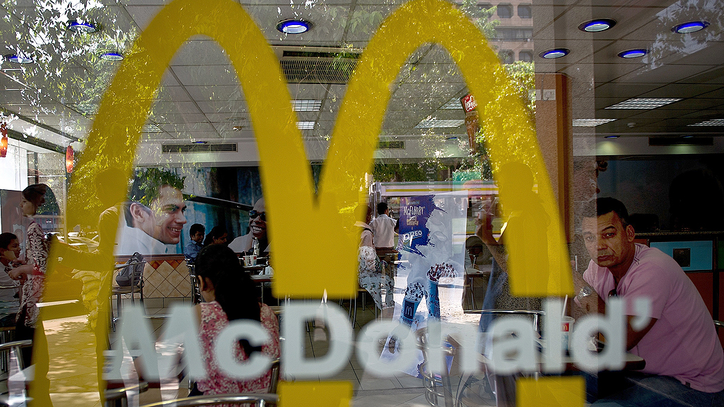 Mcdonald's em Nova Delhi, na Índia