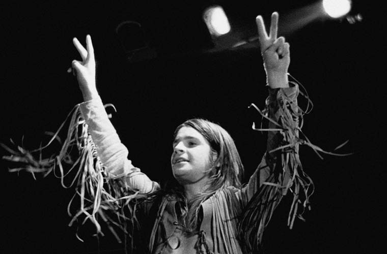 No palco com Black Sabbath em 1973 - No palco com Black Sabbath em 1973 -