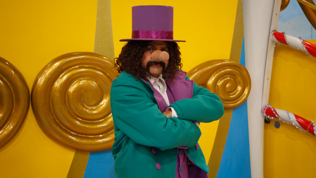 O inventor Salci Fufú faz parte do elenco do programa <em>Bozo</em> O inventor Salci Fufú faz parte do elenco do programa <em>Bozo</em>