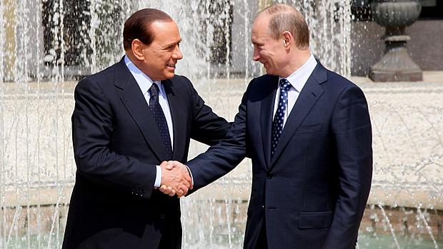 Berlusconi se diz decepcionado com Putin: ‘Me parecia um homem de paz’