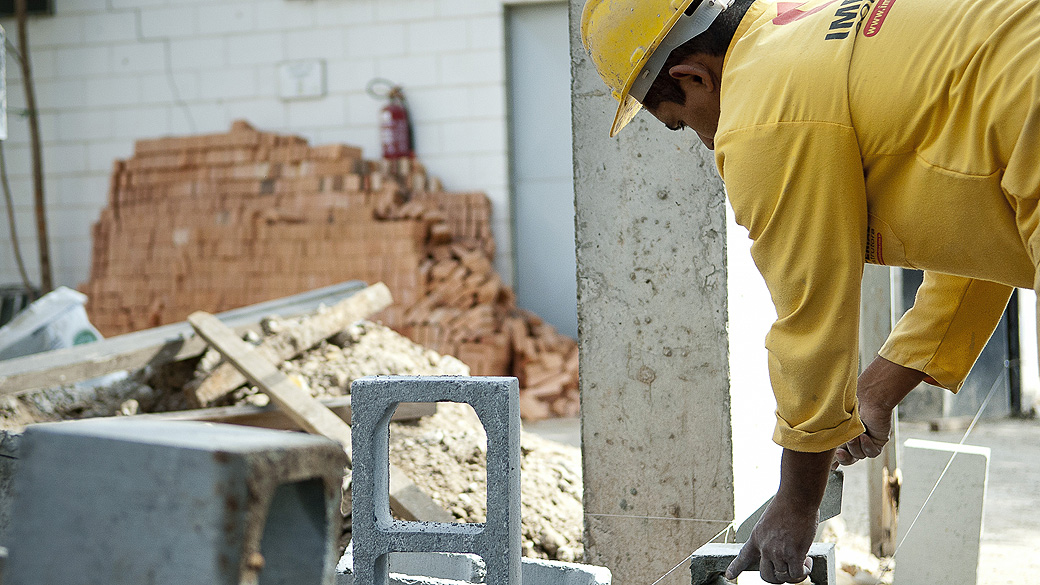 O setor de construção civil