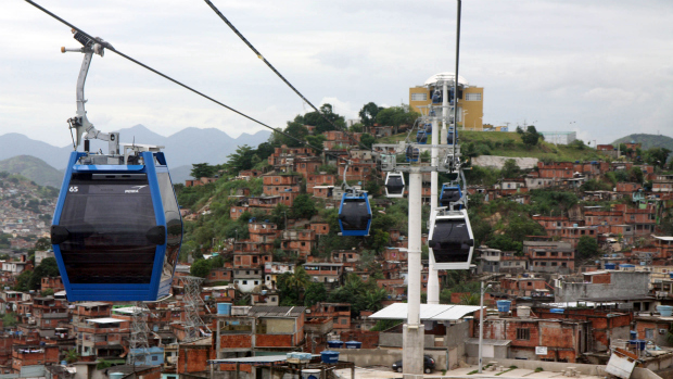 Teleférico aproximará os moradores do Complexo Alemão do restante da cidade