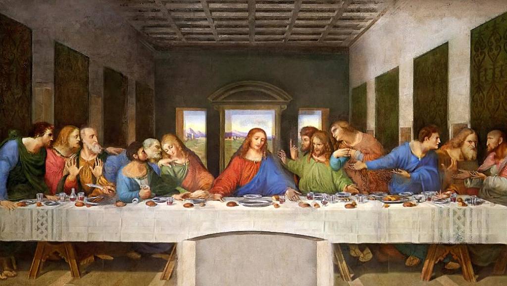 'A Última Ceia', de Leonardo da Vinci