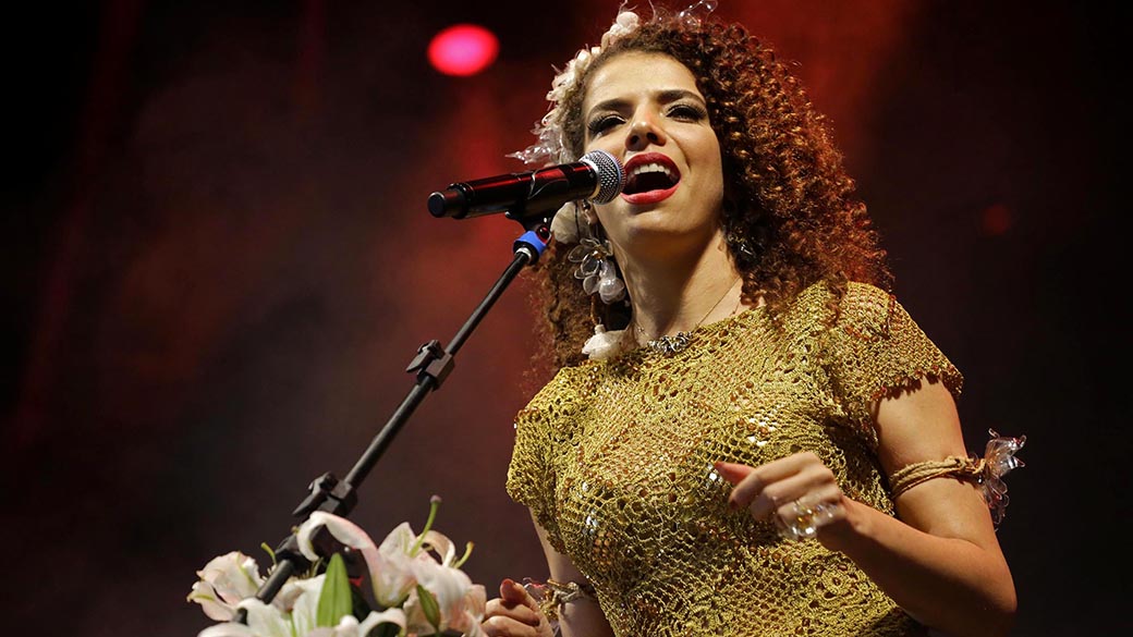 Show da cantora Vanessa da Mata, no Palco Julio Prestes