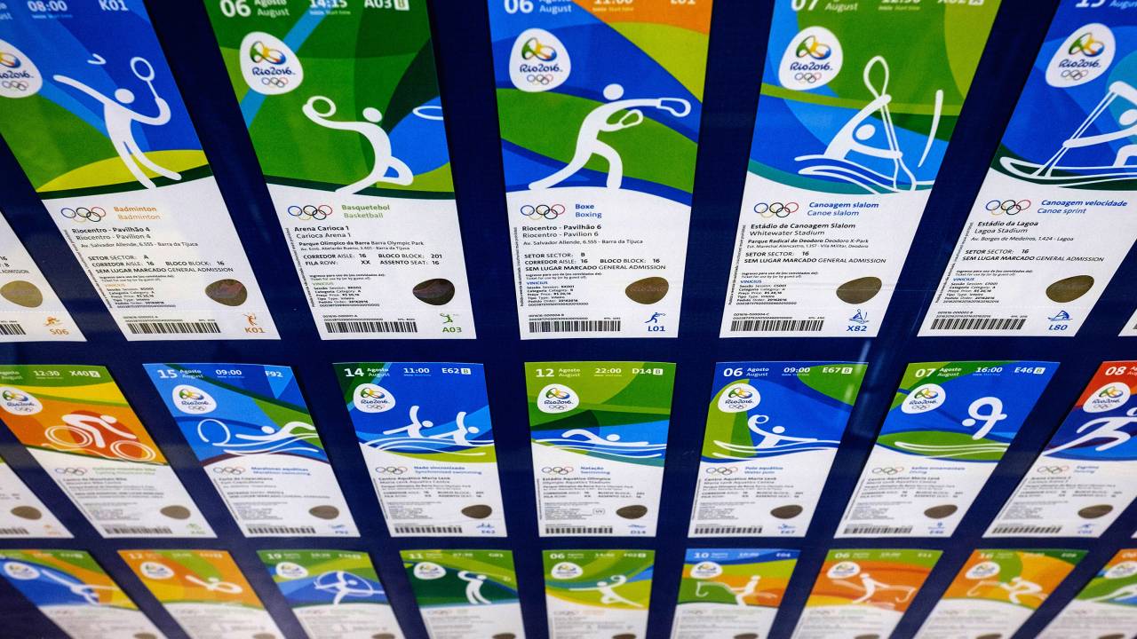Ingressos para os Jogos Olímpicos e Paralímpicos Rio 2016