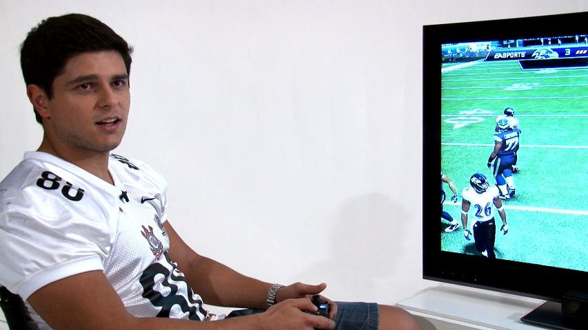 Brasileiro do futebol americano avalia o Madden 25