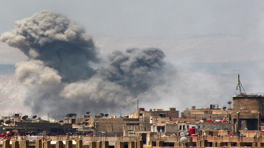 A Rússia exibe os músculos na Síria