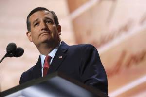 Ted Cruz discursa na Convenção Republicana, em Cleveland, Estados Unidos Ted Cruz discursa na Convenção Republicana, em Cleveland, Estados Unidos