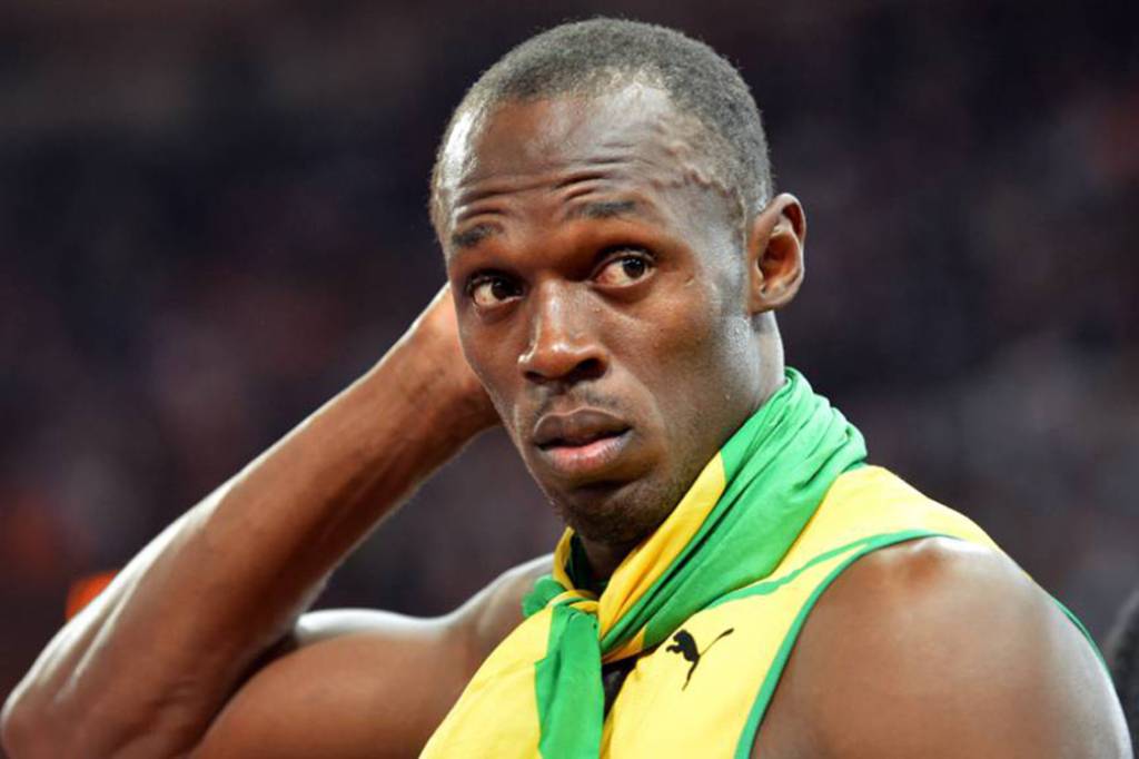 Usain Bolt fala na TV sobre os jogos olímpicos sem público no Japão