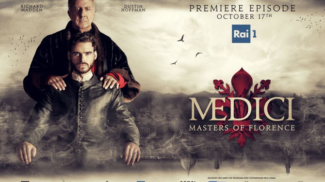 ‘Medici: Masters of Florence’, com Dustin Hoffman, é adquirida pelo grupo Sony