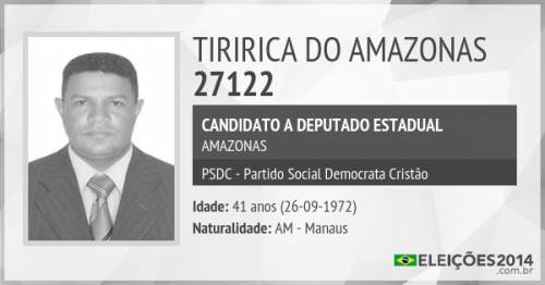 Tiririca se afunda