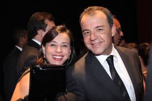 Adriana Ancelmo e o marido, Sérgio Cabral