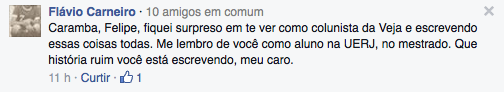 Resposta a um professor da UERJ